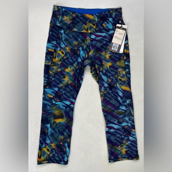 CALIA by Carrie Underwood Energize Crop Shell Texture Leggings Women Small - Picture 1 of 10